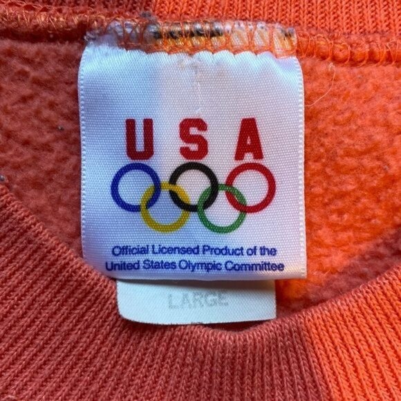 No F@cks RYO Reworked Vintage Olympics Sweatshirt: Size Large - Picture 8 of 12